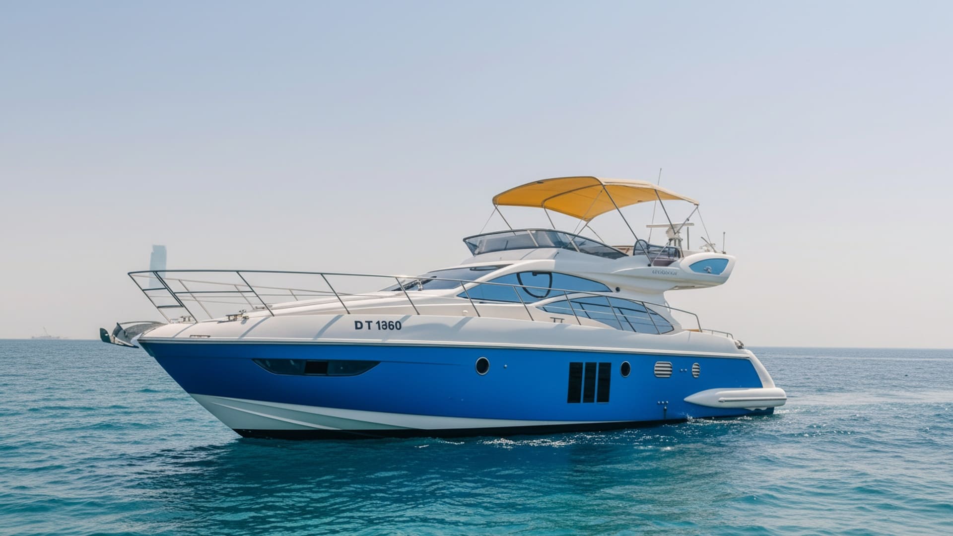 Изысканный экстерьер яхты Pearl Princess 48 футов